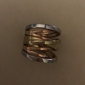 Michael Kors Tri Colored Ring